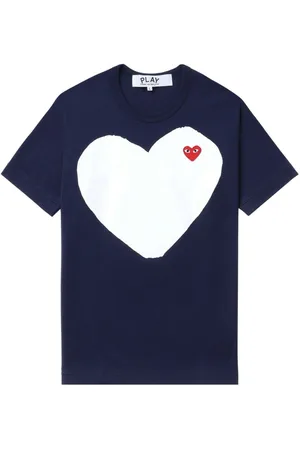 Comme des Garçons Camiseta comme des garcons camiseta hombre play navy t-shirt - axt184051 navy talla XXL