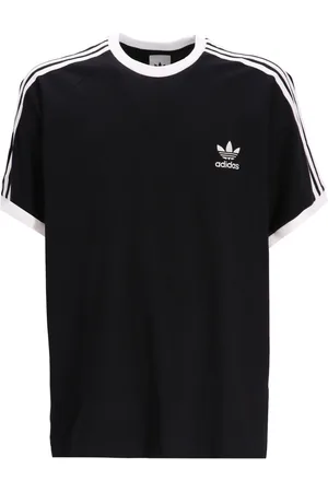adidas Camiseta camiseta hombre 3-stripes tee - ia4845 black talla S