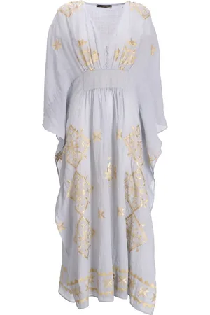 Greek Archaic Kori Vestido vestido mujer kaftan long lefkada ls - s25k430511 4301 talla S