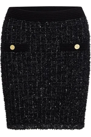 Karl Lagerfeld Falda falda mujer boucle knit skirt - a1w12030 999 talla S