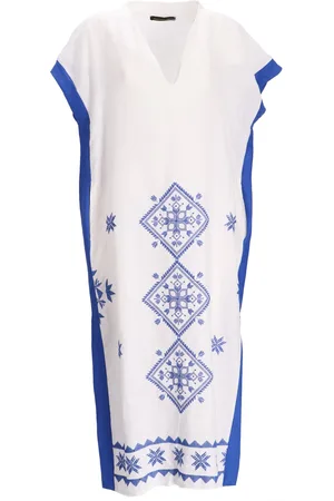 Greek Archaic Kori Vestido vestido mujer kaftan long lefkada - s25k230642 11705 talla S