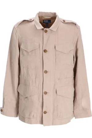 Ralph Lauren Outerwear outerwear hombre bystnsfldjk-lined-field jacket - 710956071001 stoneware grey x talla M