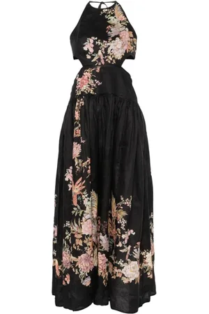 ZIMMERMANN Vestido vestido mujer tallow halter midi dress - 0934drs253 blkmlfl talla 3