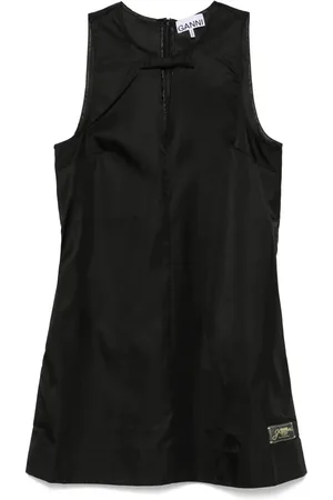 Ganni Vestido vestido mujer duchesse nylon mini dress - w0472 099 talla 34