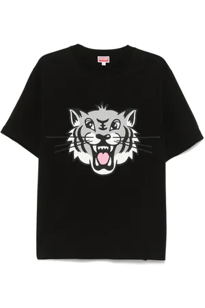 Kenzo Camiseta camiseta hombre happy tiger classic tshirt - ff55ts5334sg 99j talla S