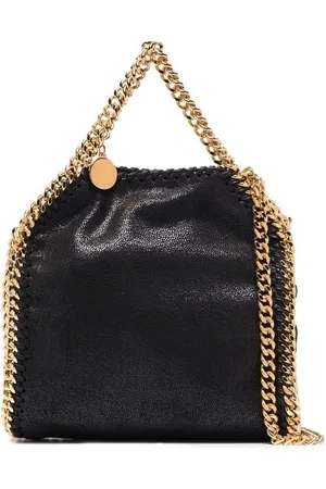 Stella McCartney Crossbody crossbody mujer tiny tote eco shaggy deer w/gold color chain - 391698w9355 1000 talla T/U