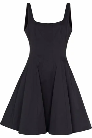 Staud Vestido vestido mujer mini wells dress - 907502 blk talla 8