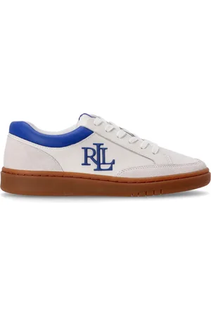 Ralph Lauren Sneaker sneaker mujer hailey 6 sneakers low top lace - 802959240002 snw wht pale gry sphr star talla 38