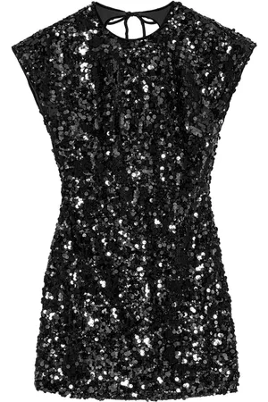 Ganni Vestido vestido mujer velvet sequins mini dress - t4045 099 talla 40