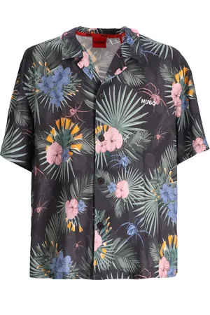HUGO BOSS Camiseria camiseria hombre beach shirt relaxed - 50540065 343 talla M