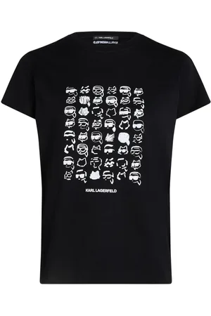 Karl Lagerfeld Top top mujer ikon seasonal logo tshirt gift - a1w17124 999 talla S