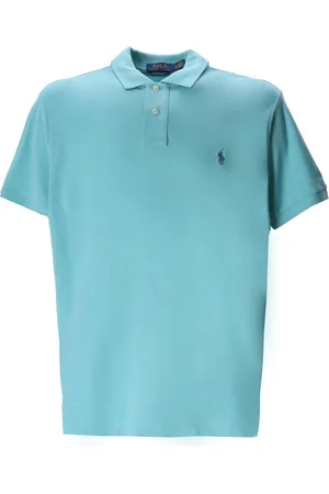 Ralph Lauren Polo polo hombre sskccmslm1-short sleeve-knit - 710680784407 deep seafoam c7540 talla M