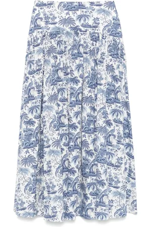 Staud Falda falda mujer procida skirt - r25r6125sp chbt talla 4