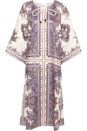 ZIMMERMANN Vestido vestido mujer ottie kaftan midi dress - 1210dss242 ppsly talla 0