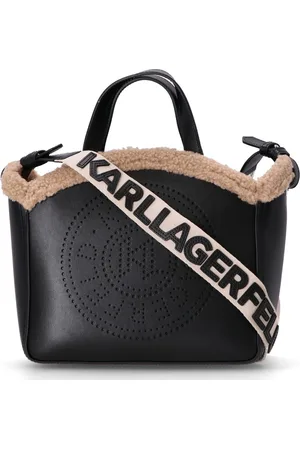 Karl Lagerfeld Crossbody crossbody mujer k/circle sp sm tote shearling - 246w3084 a999 talla T/U