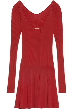 Jacquemus Vestido vestido mujer la mini robe pralu - 24e241kn3562358 480 talla 40