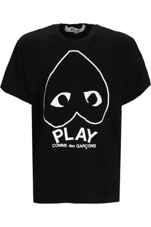 Comme des Garçons Camiseta play camiseta hombre t-shirt logo print play logo - axt114051 black talla S