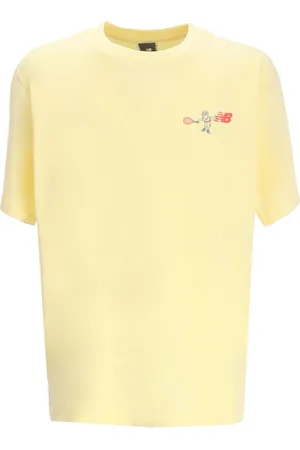 New Balance Camiseta camiseta hombre athletics relaxed tennis cartoon t-shirt - mt51903prc prc talla S