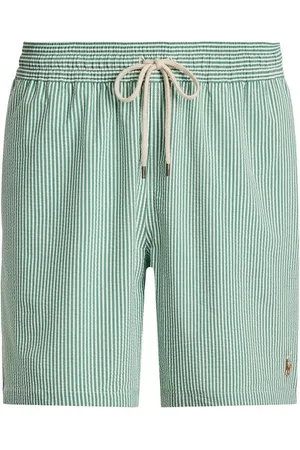 Ralph Lauren Trunk trunk hombre traveler-mid-trunk - 710957784005 raft green seersucker talla S