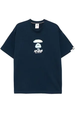 A Bathing Ape Camiseta camiseta hombre aape basic tee - aaptem1646xxo nyd talla S