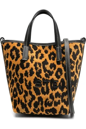 Stella McCartney Crossbody crossbody mujer bucket bag eco leopard jacquard fabric - 7b0106wp0514 2018 talla T/U