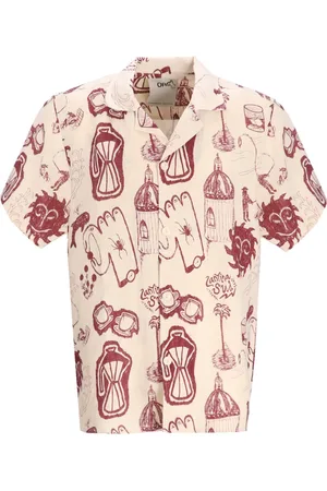 Oas Camiseria camiseria hombre cantina cuba linen shirt - 701205 cantina talla S