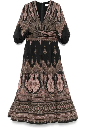 ZIMMERMANN Vestido vestido mujer pleated midi dress - 3905ds25r blkp talla 1