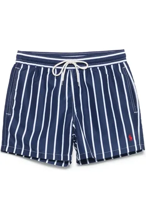 Ralph Lauren Trunk trunk hombre slftraveler-mid-trunk - 710975405001 navy vertical wide stripe talla S