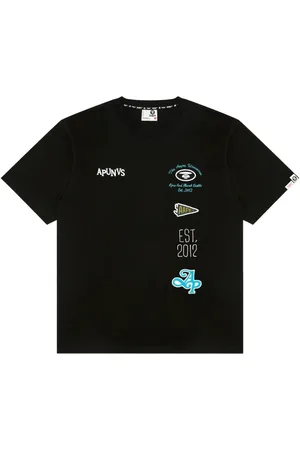 A Bathing Ape Camiseta camiseta hombre aape fancy main tee - aaptem1653xxo bkx talla S