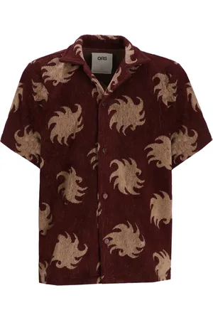 Oas Camiseria camiseria hombre mocha ember cuba terry shirt - 7003104 mocha talla M
