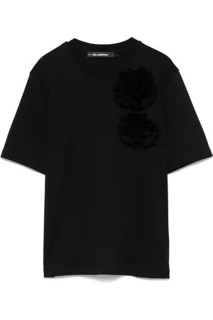 Karl Lagerfeld Top top mujer flower t shirt - a2w17110 999 talla S