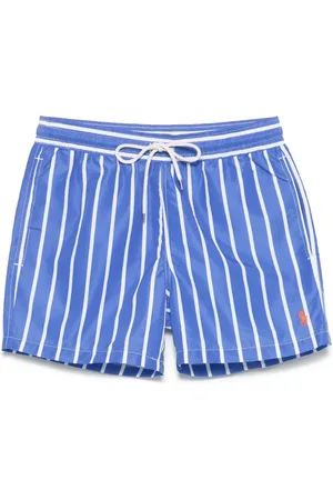 Ralph Lauren Trunk trunk hombre slftraveler-mid-trunk - 710975405002 blue vertical wide stripe talla S
