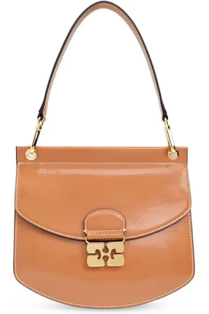 Ganni Crossbody crossbody mujer apo-g bag small patent - a6114 983 talla T/U