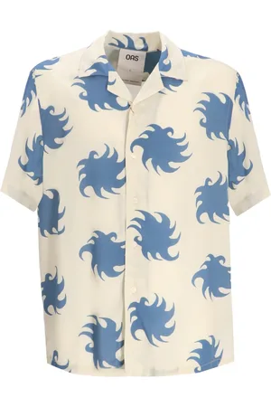 Oas Camiseria camiseria hombre sky ember viscose shirt - 700559 sky talla S