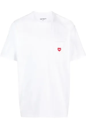 Carhartt Camiseta carhartt camiseta hombre s/s pocket heart t-shirt??organic cotton single jersey - i032128 1wzxx talla S