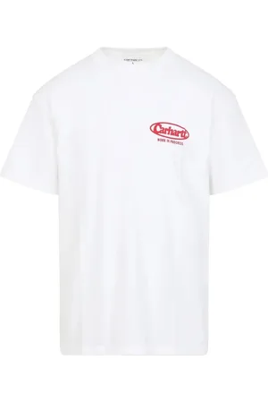 Carhartt Camiseta carhartt camiseta hombre s/s logo t-shirt??organic cotton single jersey - i034643 02xx talla S