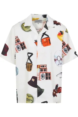 Carhartt Camiseria carhartt camiseria hombre s/s jacob rochester shirt??tencel/cotton twill - i034574 2ukxx talla S