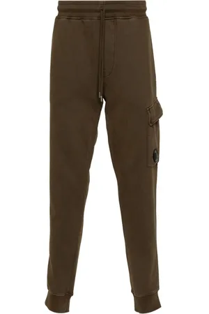 C.P. Company Pantalon pantalon hombre brushed and emerized diagonal fleece cargo sweatpants - 17cmsp062a006372r 674 talla S