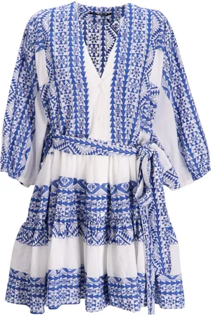 Greek Archaic Kori Vestido vestido mujer dress chemisier all over old belt - s24k330672 212 talla M