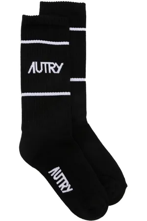 Autry Calcetines calcetines hombre socks main unisex - lines - sopu40lk black talla L