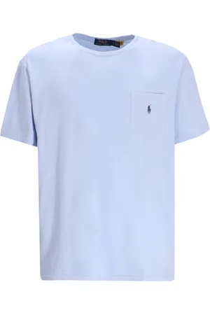 Ralph Lauren Camiseta camiseta hombre sscnpktsfm1-short sleeve-t-shirt - 710964511004 office blue talla M