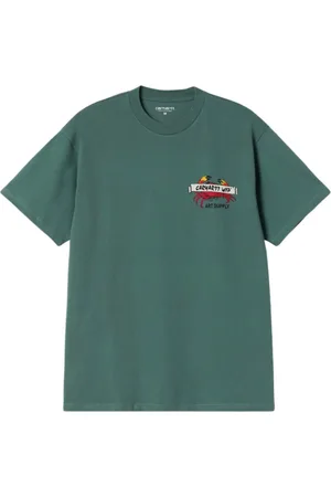 Carhartt Camiseta carhartt camiseta hombre s/s crab paint t-shirt??organic cotton single jersey - i034778 2m2xx talla S