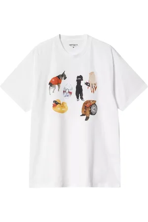 Carhartt Camiseta carhartt camiseta hombre s/s jacob rochester t-shirt??organic cotton single jersey - i034780 02xx talla S
