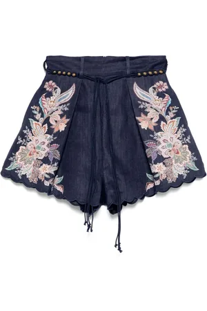 ZIMMERMANN Pantalon corto pantalon corto mujer rhiannon tuck short - 4558ass251 navmltpai talla 0