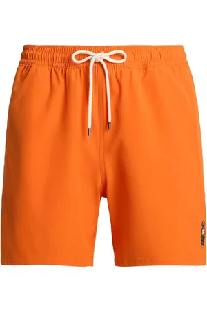 Ralph Lauren Trunk trunk hombre traveler-mid-trunk - 710963334001 sailing orange w surf clb bear talla S
