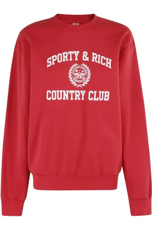 Sporty & Rich Sudadera sudadera mujer varsity crest crewneck - st071606218re15 182 talla XS