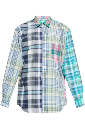 Comme des Garçons Camiseria shirt camiseria hombre mens shirt woven - fob008s25 check check talla M