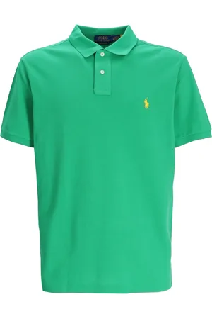 Ralph Lauren Polo polo hombre sskccmslm1-short sleeve-knit - 710680784394 golf green c1277 talla S