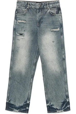 Represent Pantalon jeans pantalon jeans hombre r3 distressed baggy denim - mlm61486 blue cream talla 31