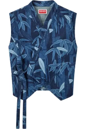Kenzo Outerwear outerwear hombre chiku-rin camo kimono gilet - ff55dv0026p1 dm talla M